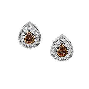Brown Diamond Earrings