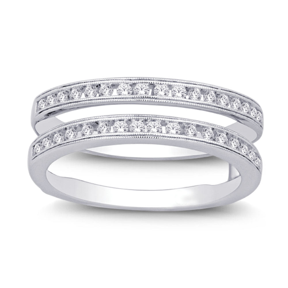 14K White Gold 2/5 Ct.tw. Diamond Enhancer