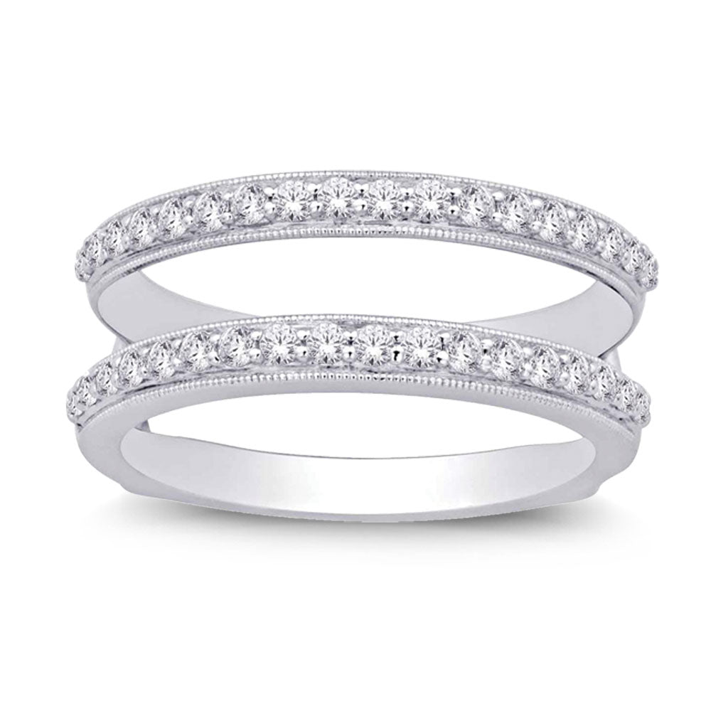 14K White Gold 2/5 Ct.tw. Diamond Enhancer