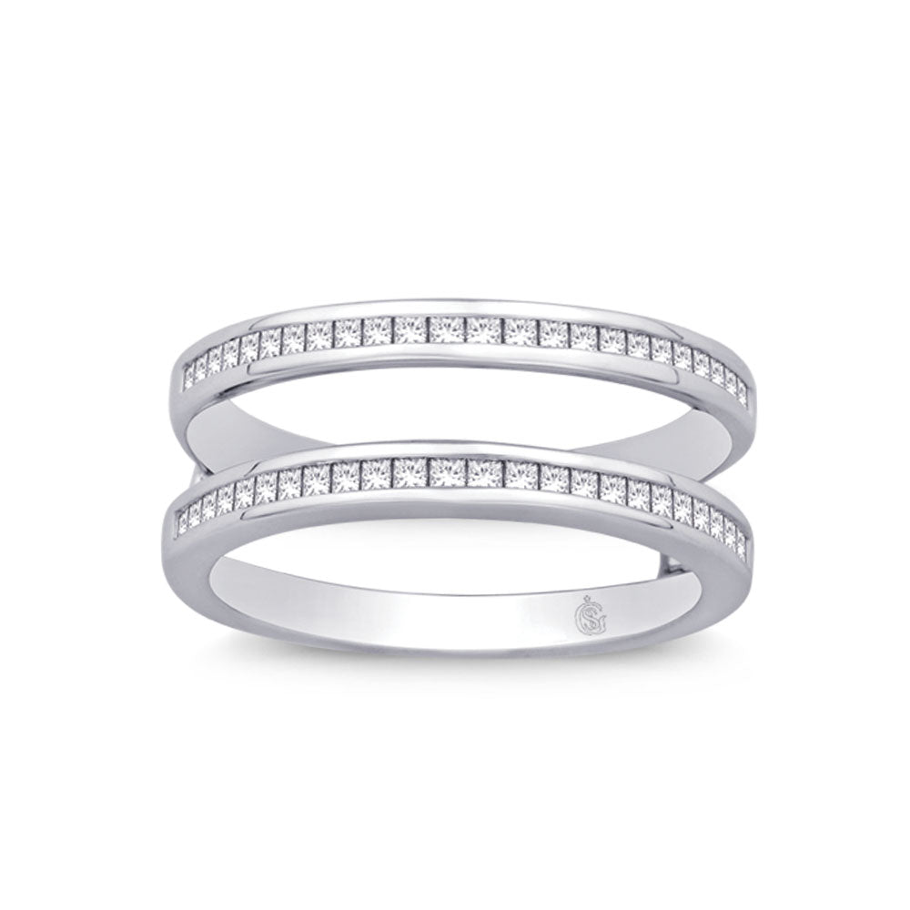 14K White Gold 2/5 Ct.tw. Diamond Enhancer