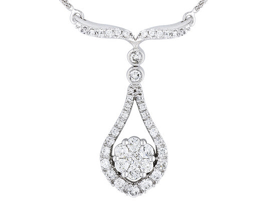 14K White Gold Necklace