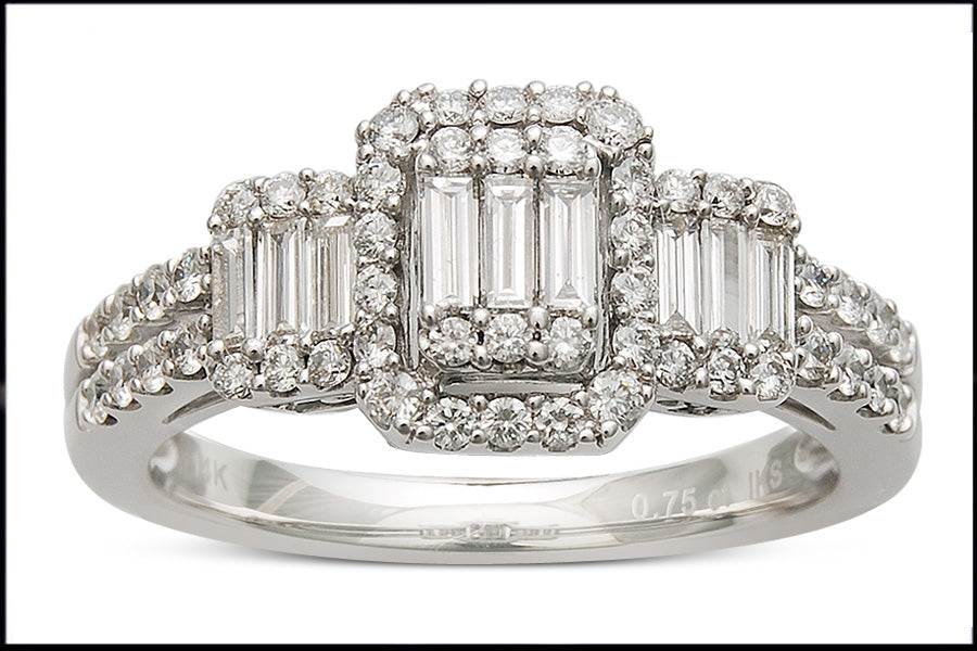 Gold And Diamond Ring