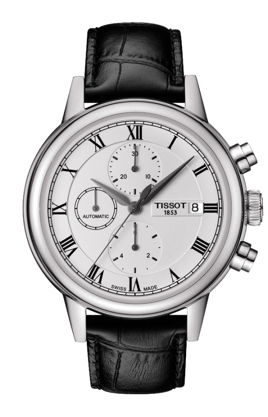 TISSOT CARSON AUTOMATIC CHRONOGRAPH GENT colorsdutyfreejewellers