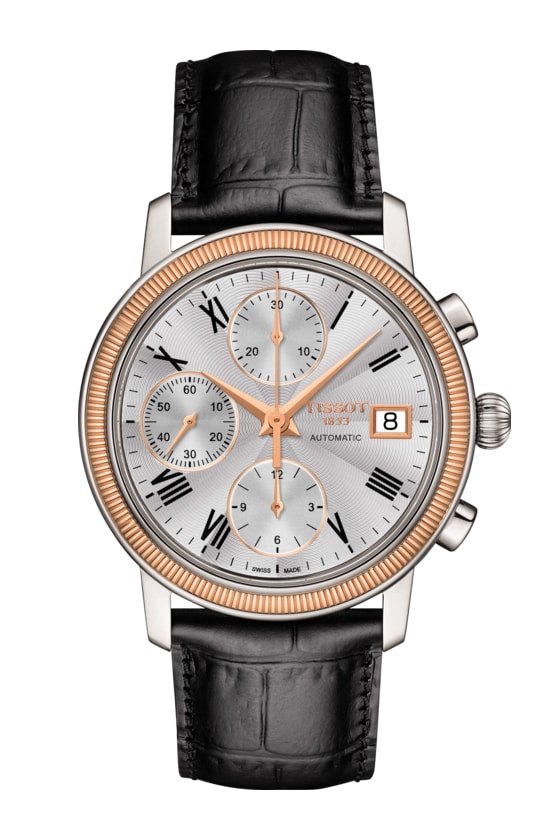 TISSOT BRIDGEPORT AUTOMATIC CHRONOGRAPH 18K GOLD