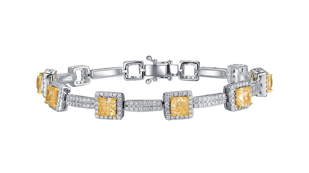 Yellow Diamond Bracelet