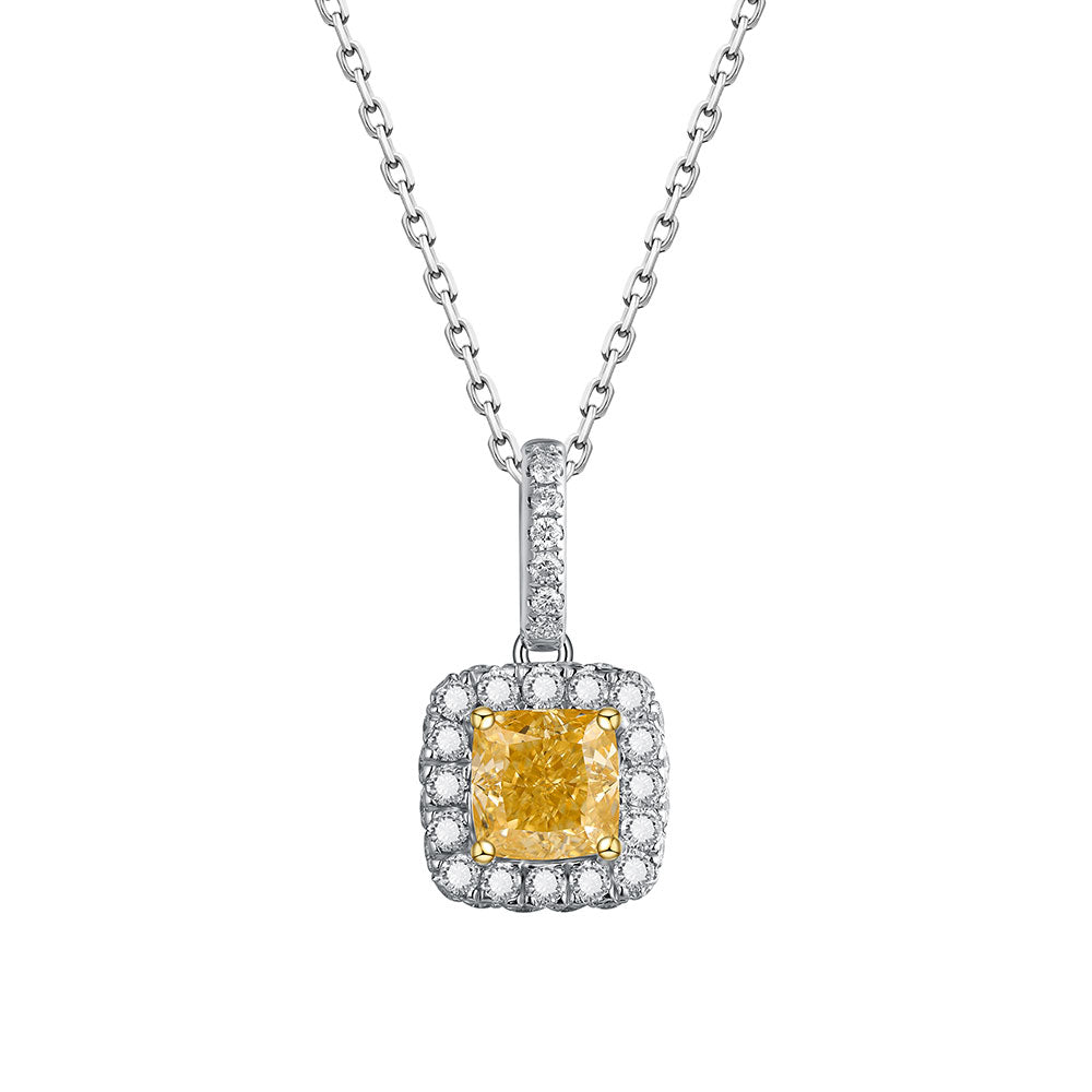 Yellow Diamond Pendant