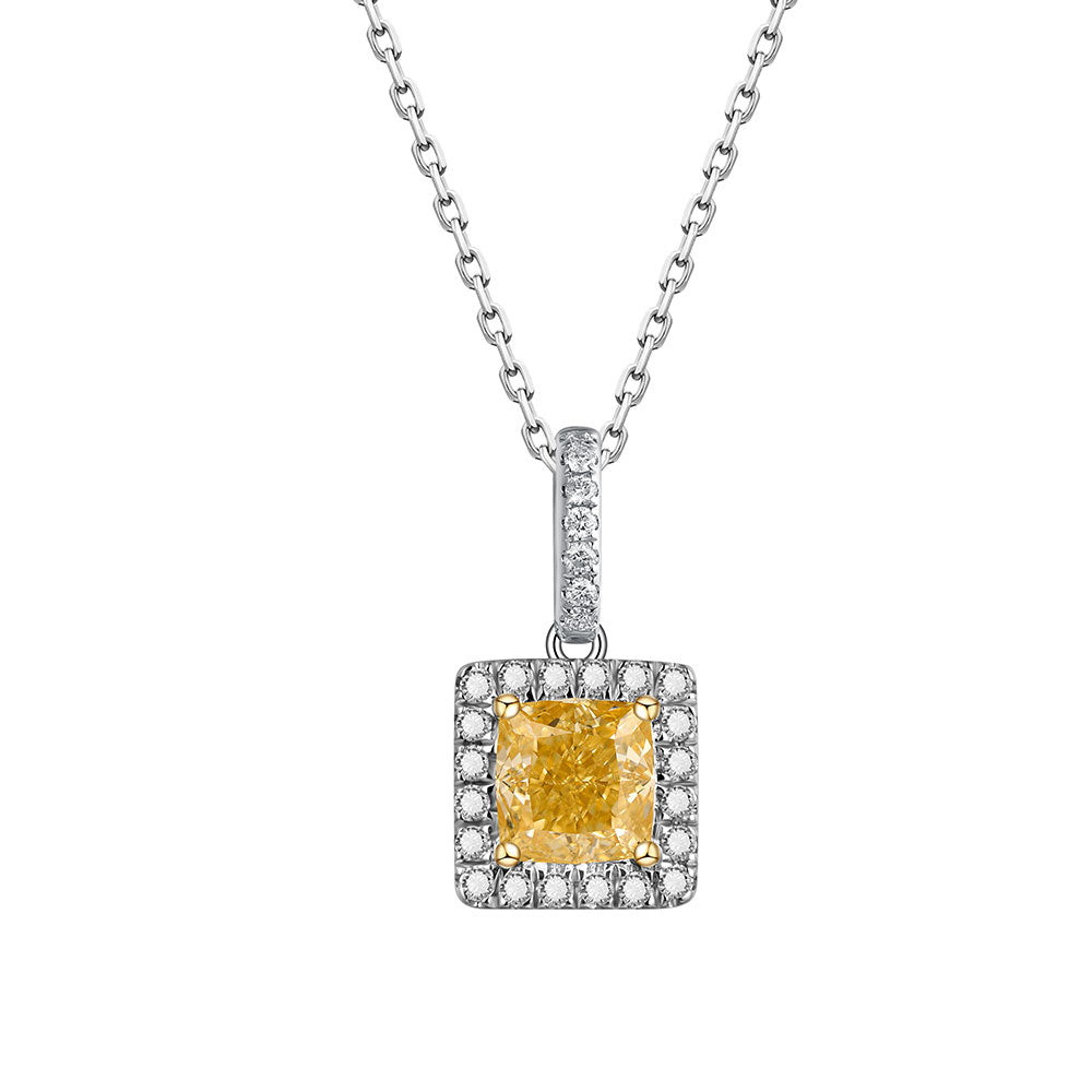 Yellow Diamond Pendant