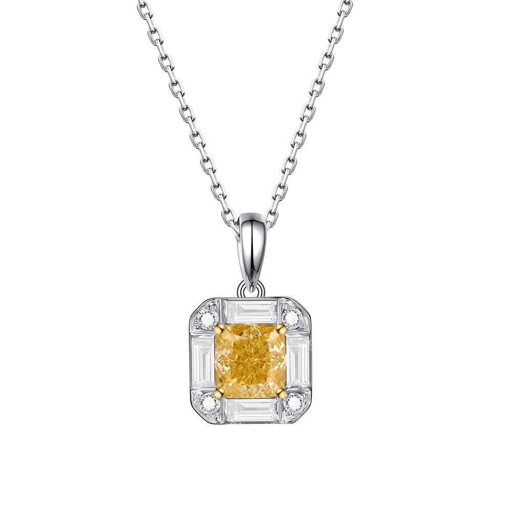 Yellow Diamond Pendant