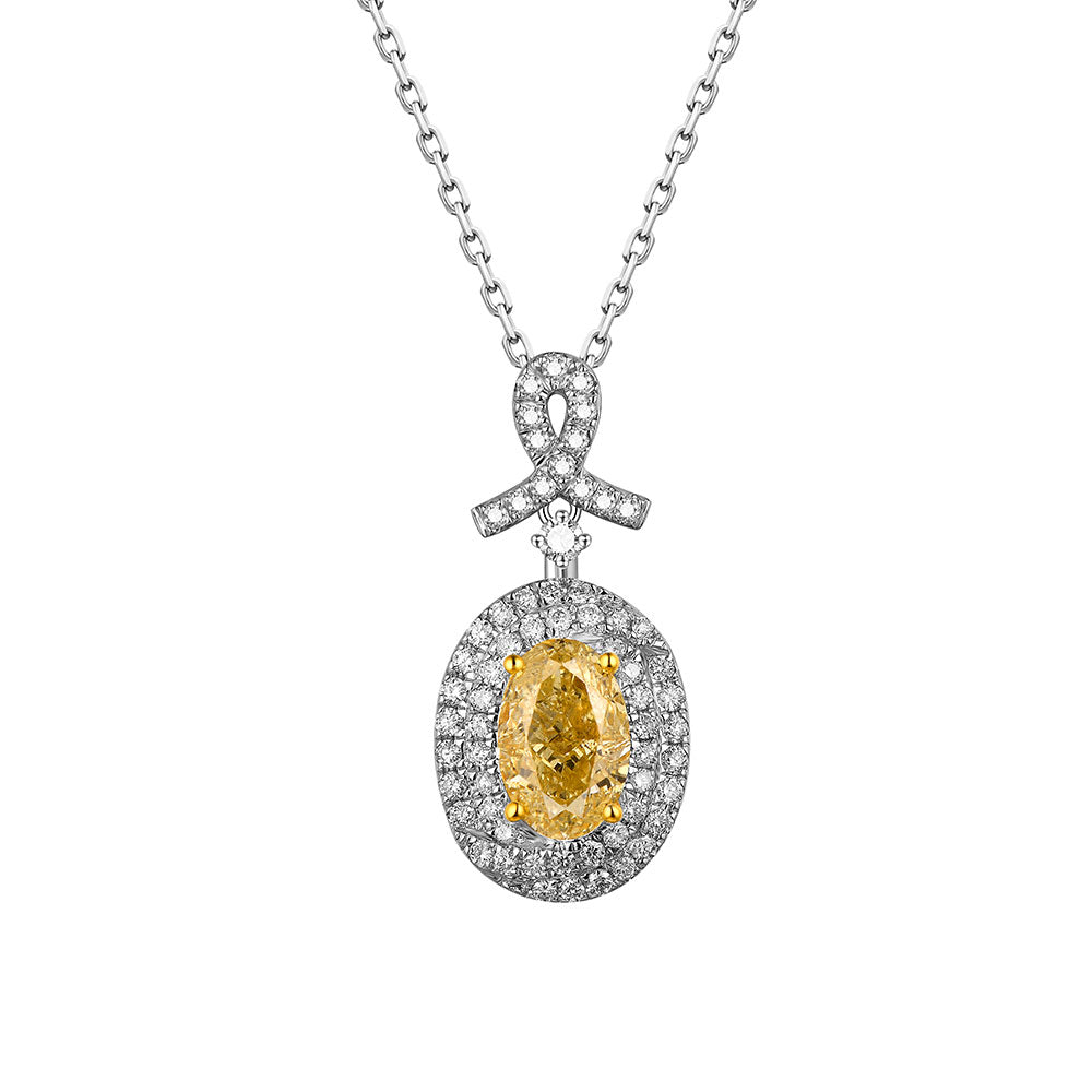 Yellow Diamond Pendant