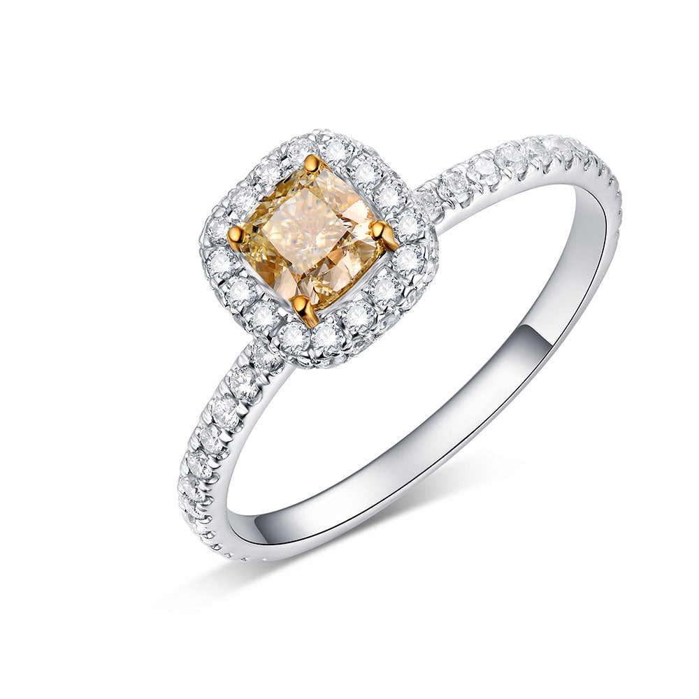 Yellow Diamond Ring