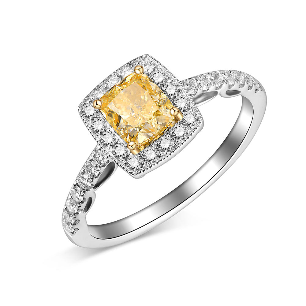 Yellow Diamond Ring
