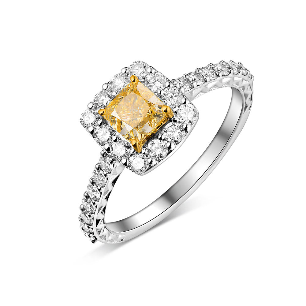 Yellow Diamond Ring