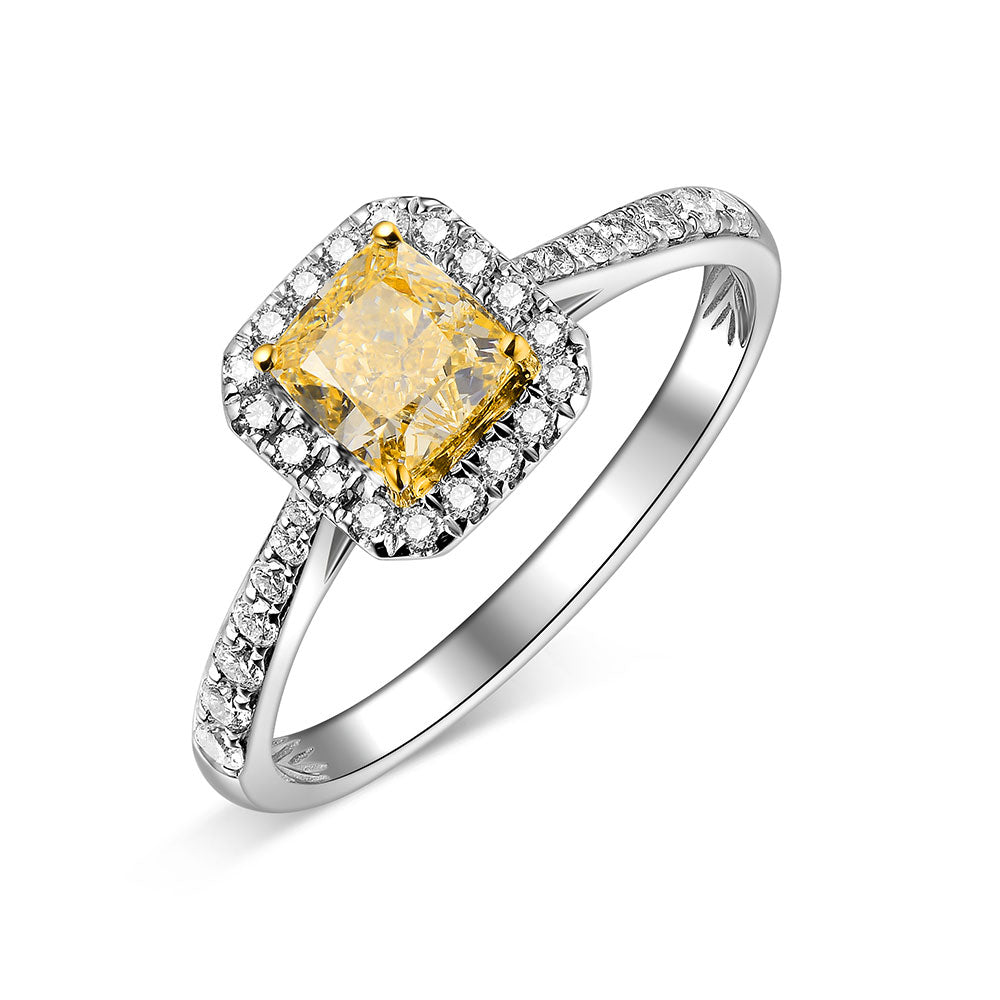 Yellow Diamond Ring