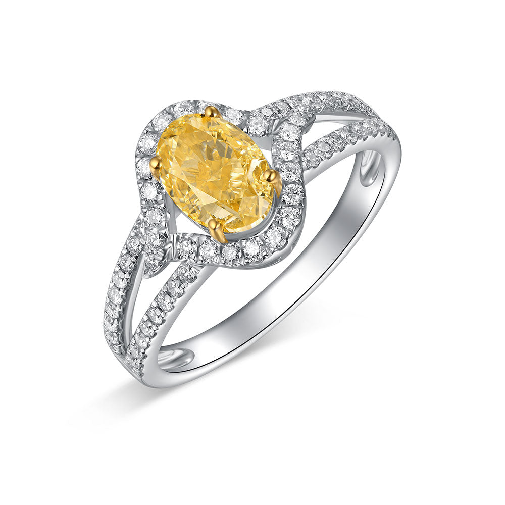 Yellow Diamond Ring