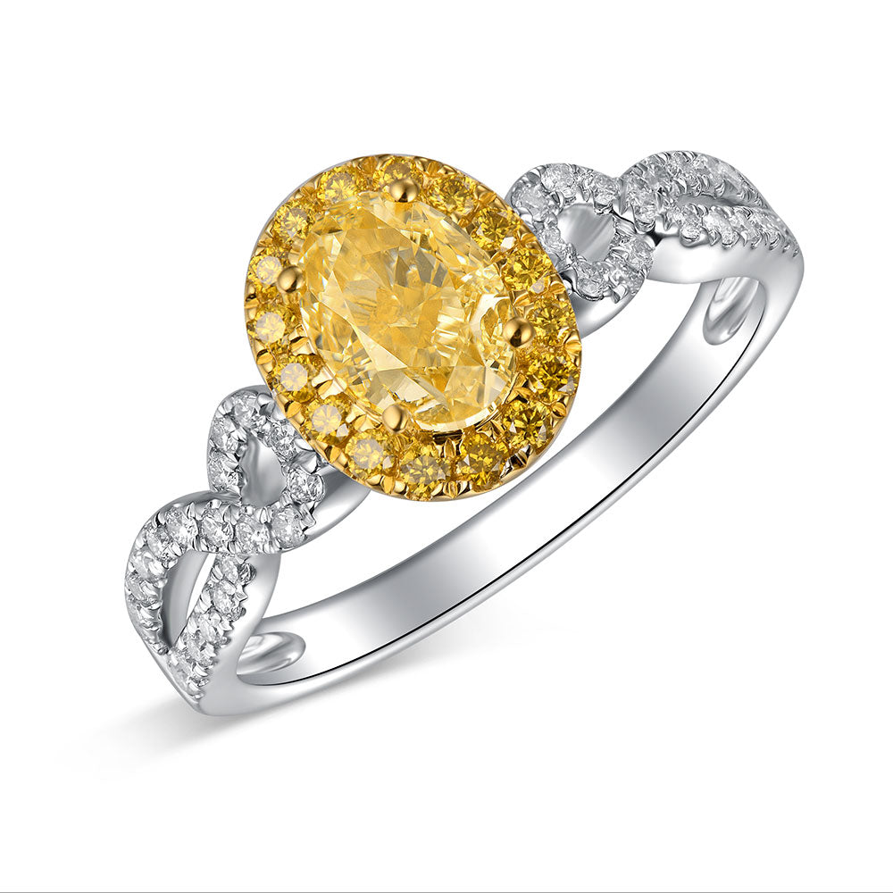 Yellow Diamond Ring