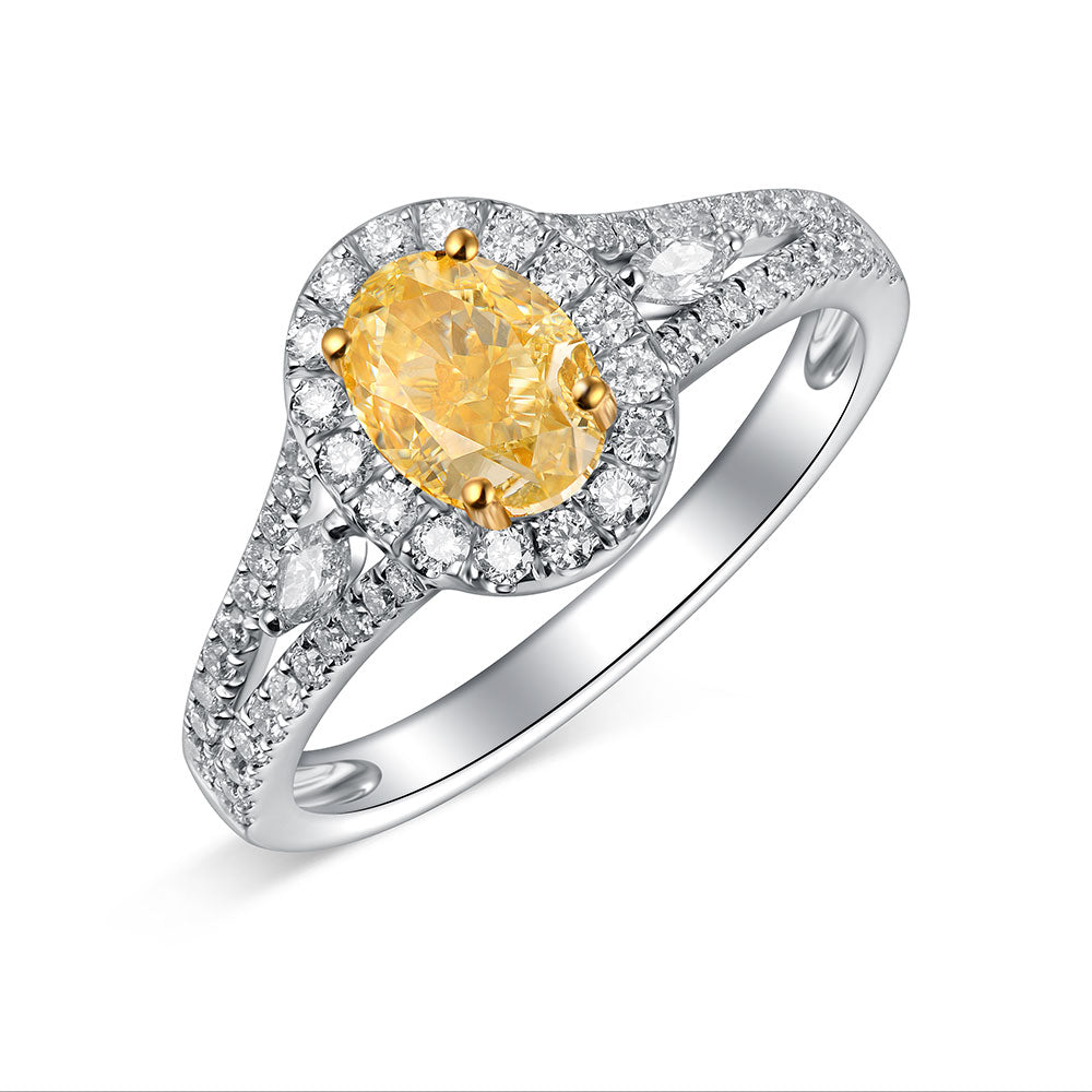 Yellow Diamond Ring