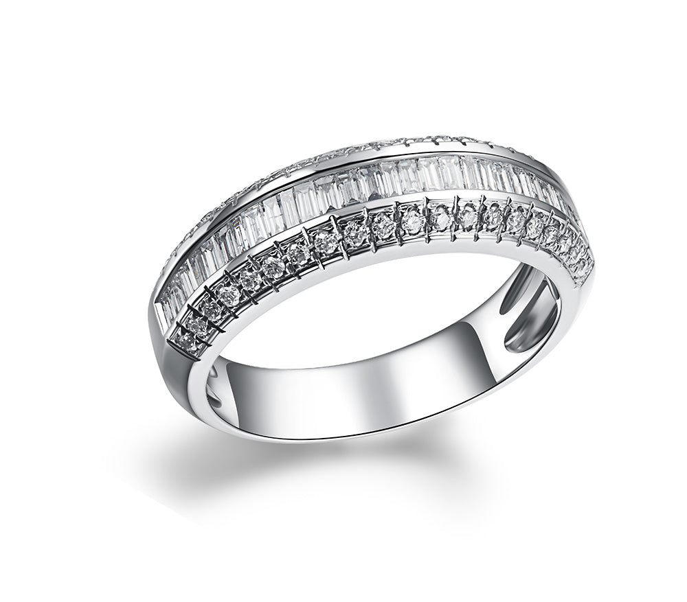 Baguette Wedding Bands