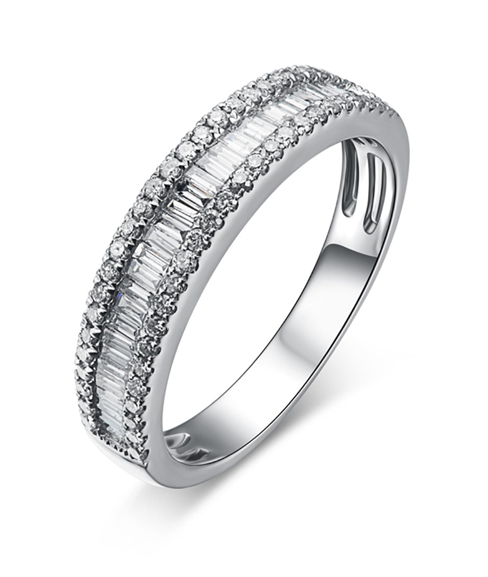 Baguette Wedding Bands