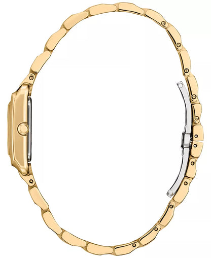 Citizen Eco-Drive Women's Bianca Gold-Tone Stainless Steel Bracelet Watch 28mm