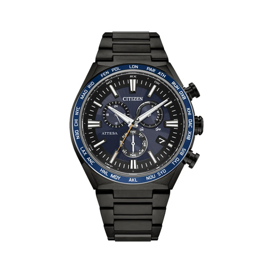 Citizen Attesa E660 Black Super Titanium Black Dial