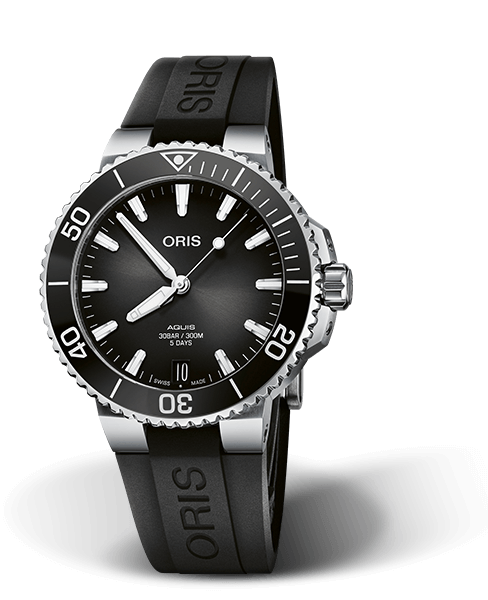 AQUIS DATE CALIBRE 400
 41.50 MM
 STAINLESS STEEL