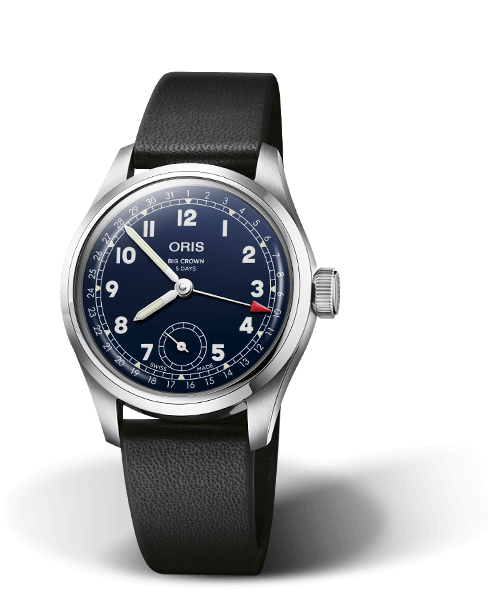 BIG CROWN POINTER DATE CALIBRE 403
 38.00 MM
 STAINLESS STEEL