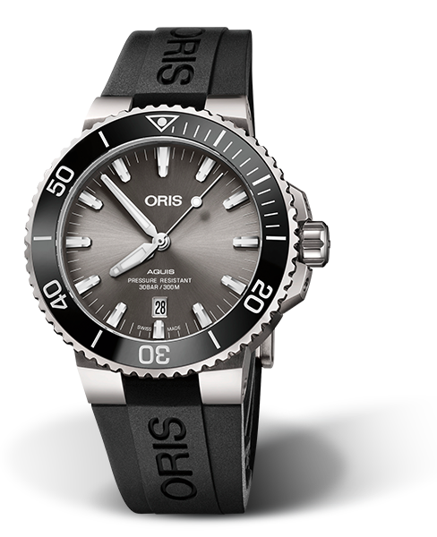 AQUIS TITANIUM DATE
 43.50 MM
 TITANIUM
