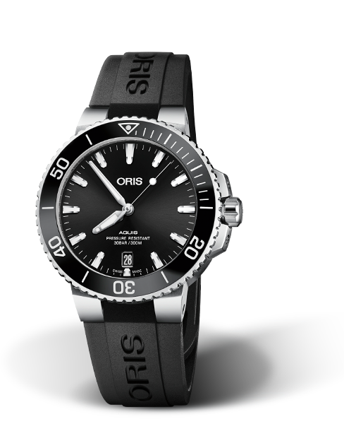 AQUIS DATE 39.50 MM STAINLESS STEEL