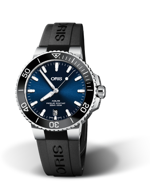 AQUIS DATE
 39.50 MM
 STAINLESS STEEL