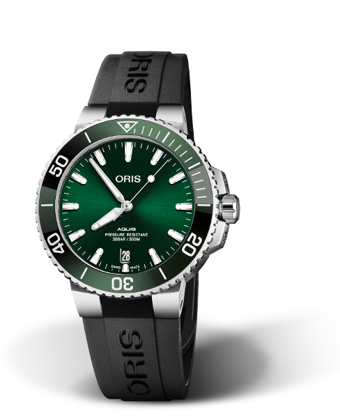 AQUIS DATE
 39.50 MM
 STAINLESS STEEL