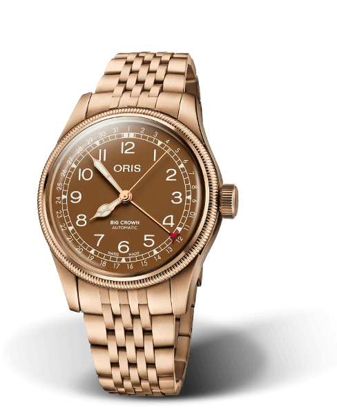 BIG CROWN BRONZE POINTER DATE
 40.00 MM
 BRONZE
