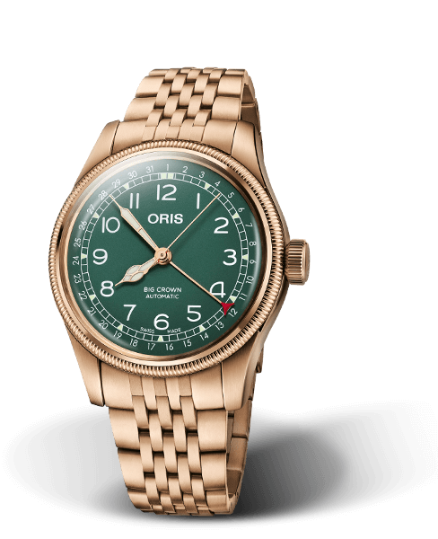 BIG CROWN BRONZE POINTER DATE
 40.00 MM
 BRONZE