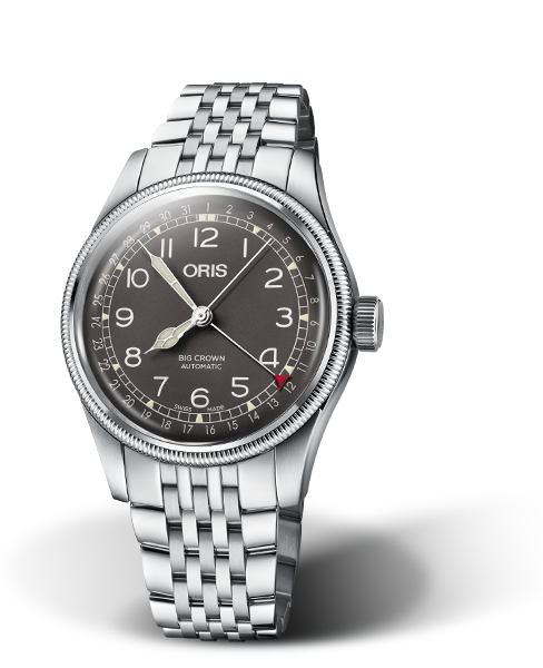 BIG CROWN POINTER DATE
 40.00 MM
 STAINLESS STEEL