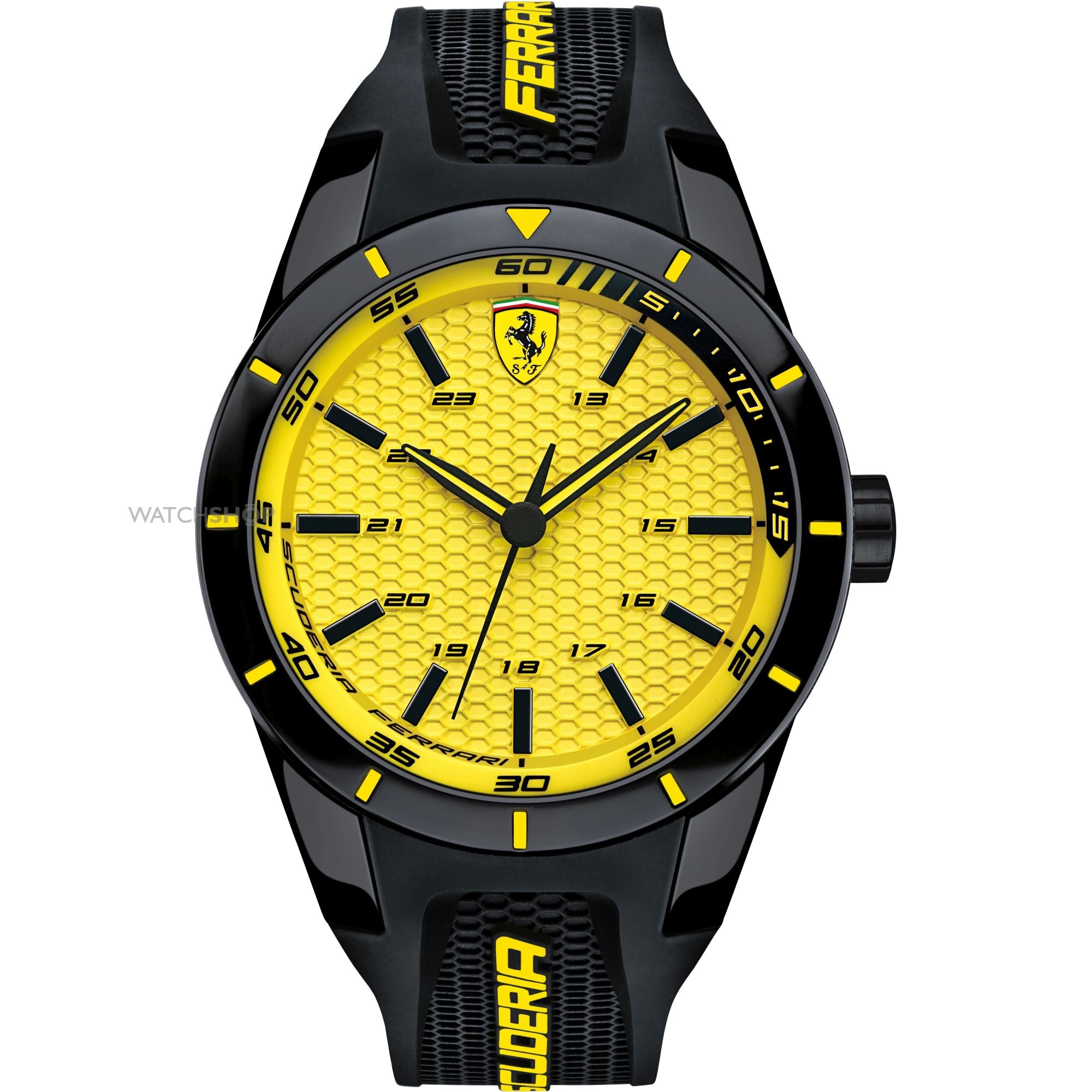 Ferrari watch yellow best sale