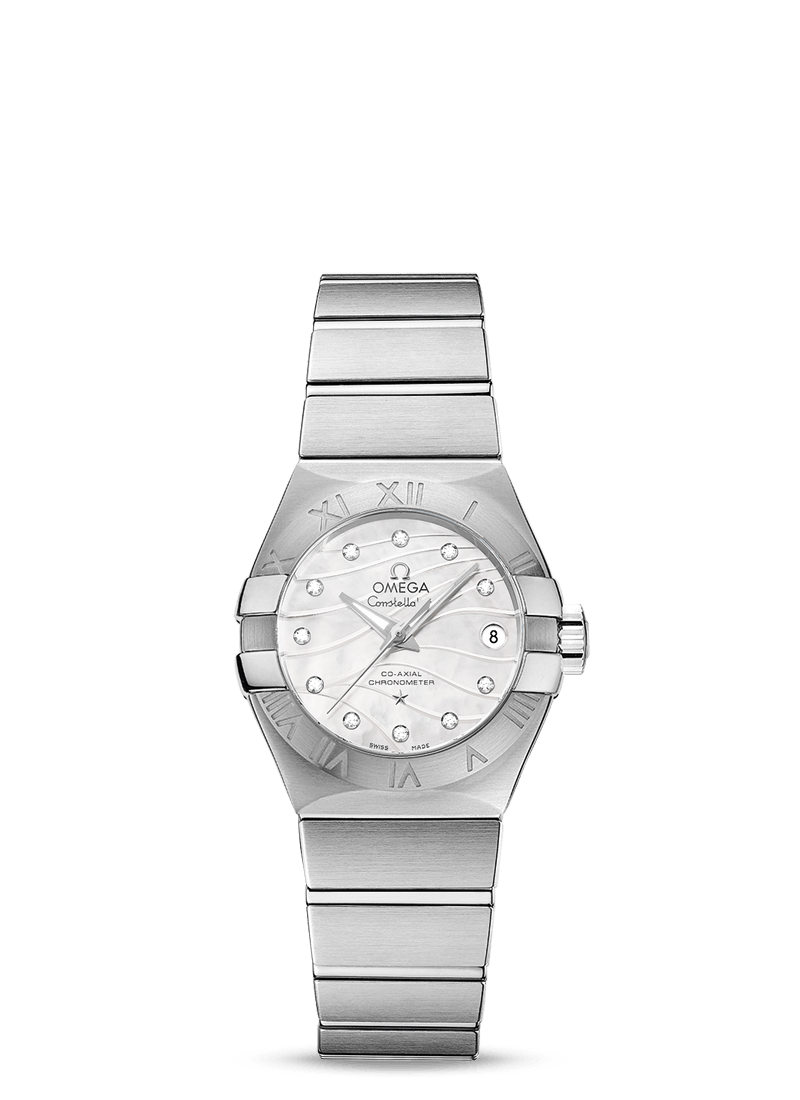 CONSTELLATION OMEGA CO-AXIAL 27 MM
 
 Steel on stee