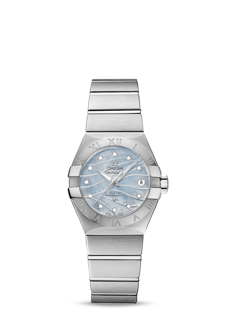 CONSTELLATION OMEGA CO-AXIAL 27 MM
 
 Steel on steel