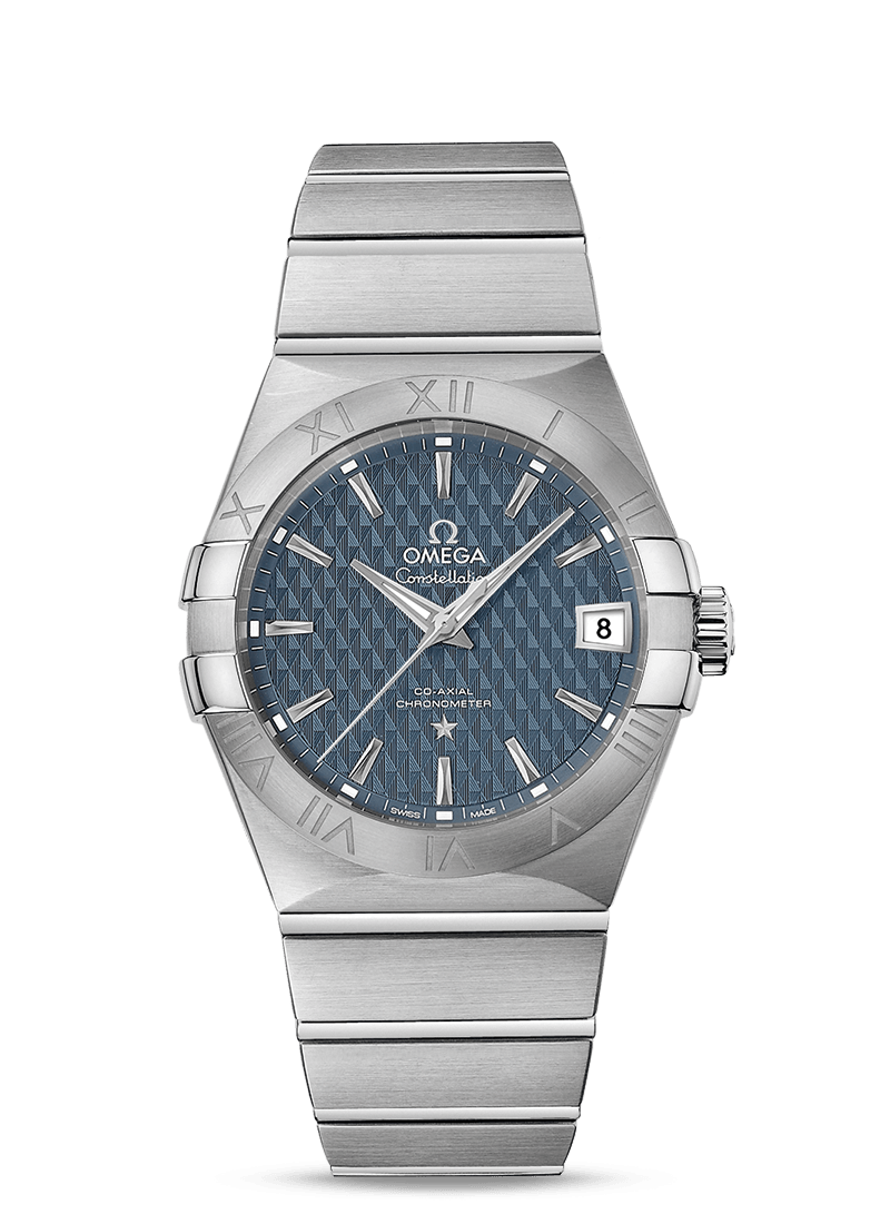 CONSTELLATION OMEGA CO-AXIAL 38 MM
 
 Steel on steel