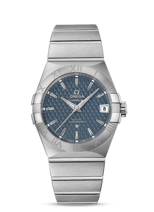 CONSTELLATION OMEGA CO-AXIAL 38 MM
 
 Steel on steel