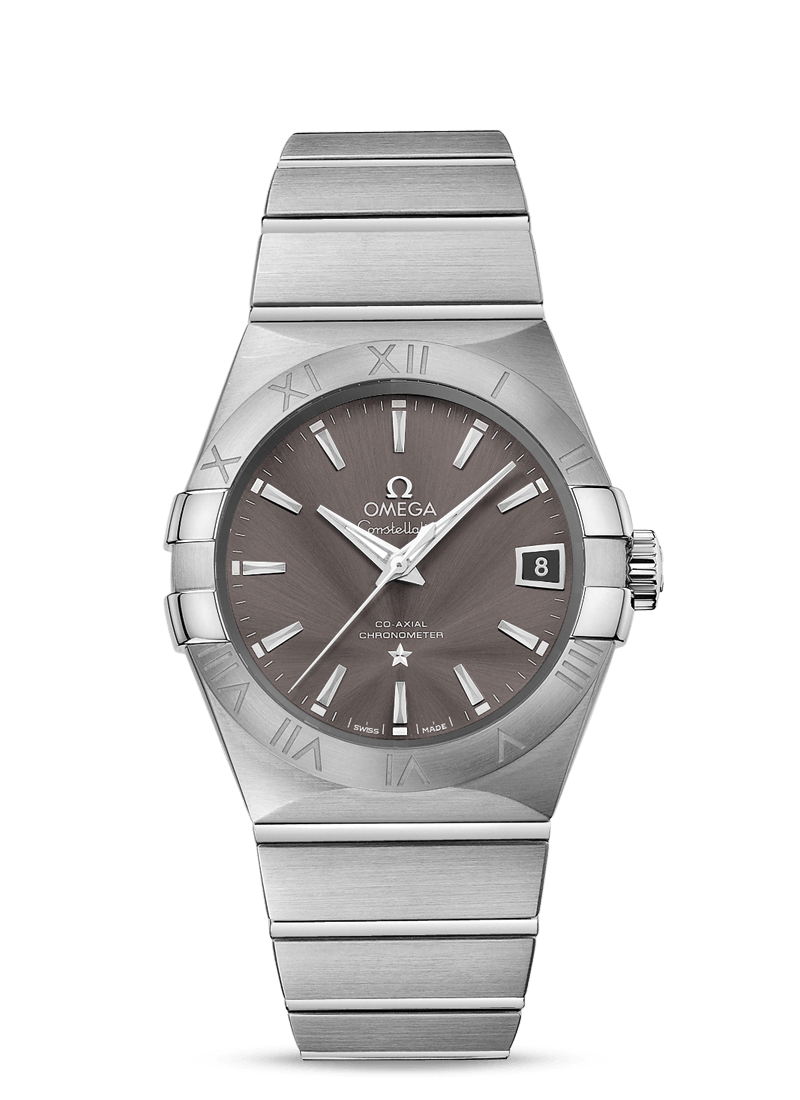 CONSTELLATION OMEGA CO-AXIAL 38 MM
 
 Steel on steel