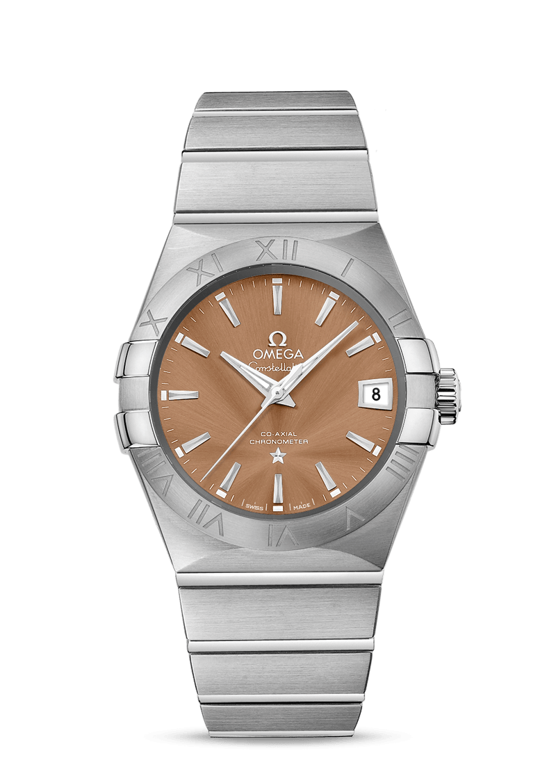 CONSTELLATION OMEGA CO-AXIAL 38 MM
 
 Steel on steel