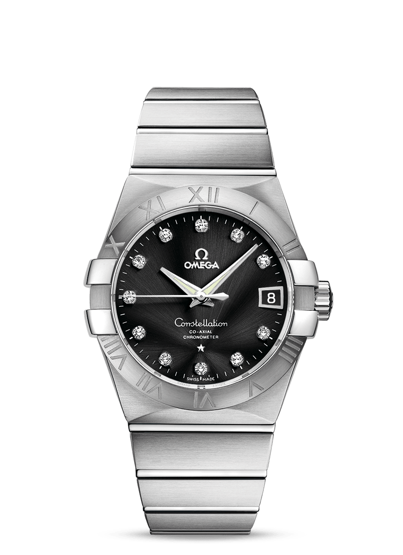 CONSTELLATION OMEGA CO-AXIAL 38 MM
 
 Steel on steel