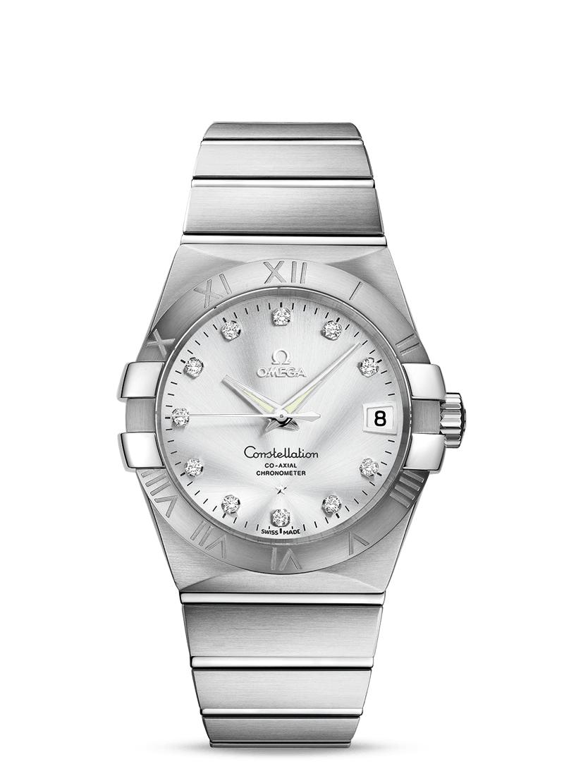 CONSTELLATION OMEGA CO-AXIAL 38 MM
 
 Steel on stee