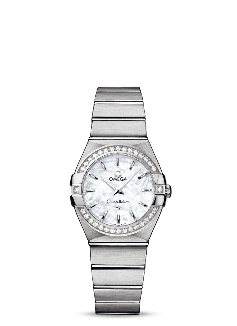 CONSTELLATION QUARTZ 27 MM
 
 Steel on steel
