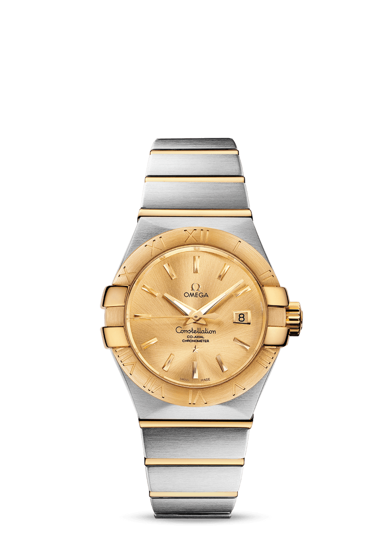 CONSTELLATION OMEGA CO-AXIAL 31 MM
 
 Steel - yellow gold on Steel - yellow gold