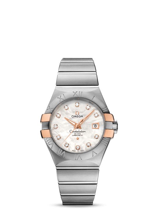 CONSTELLATION OMEGA CO-AXIAL 31 MM
 
 Steel - red gold on steel