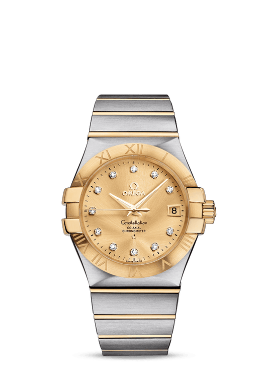 CONSTELLATION CO-AXIAL 35 MM
 
 Steel - yellow gold on Steel - yellow gold