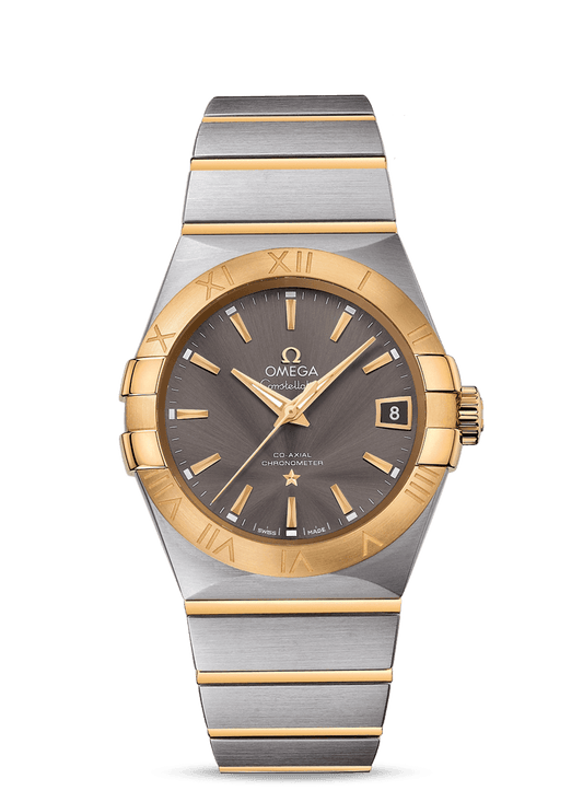 CONSTELLATION OMEGA CO-AXIAL 38 MM
 
 Steel - yellow gold on Steel - yellow gold