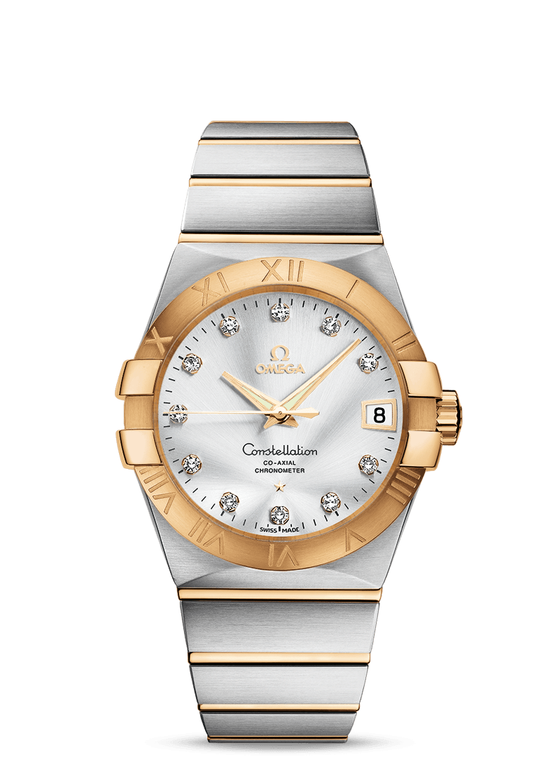 CONSTELLATION OMEGA CO-AXIAL 38 MM
 
 Steel - yellow gold on Steel - yellow gold