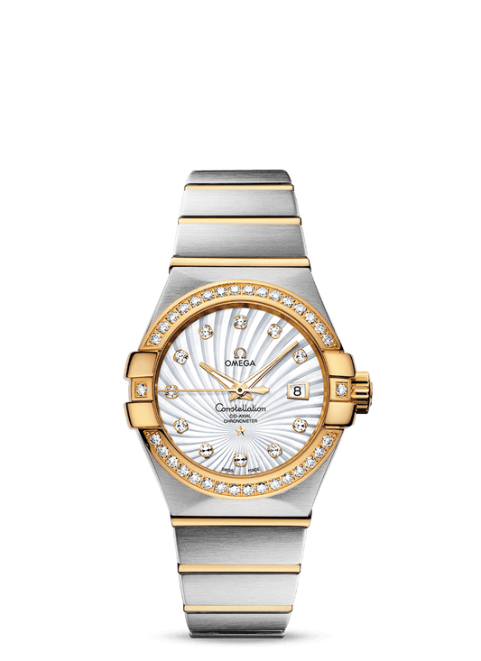 CONSTELLATION OMEGA CO-AXIAL 31 MM
 
 Steel - yellow gold on Steel - yellow gold