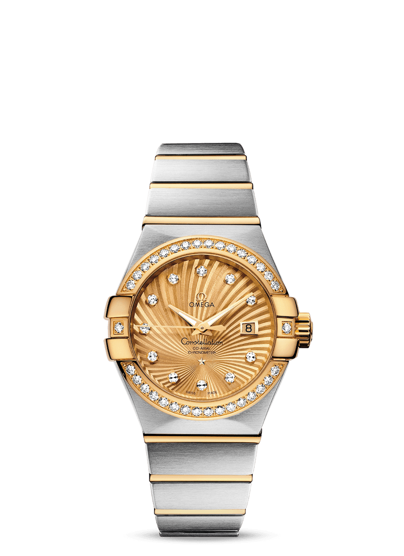 CONSTELLATION OMEGA CO-AXIAL 31 MM
 
 Steel - yellow gold on Steel - yellow gold